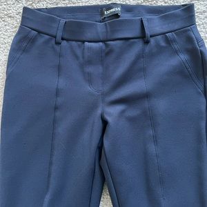 Express Mid Rise Legging, Extreme Stretch, Navy, XS